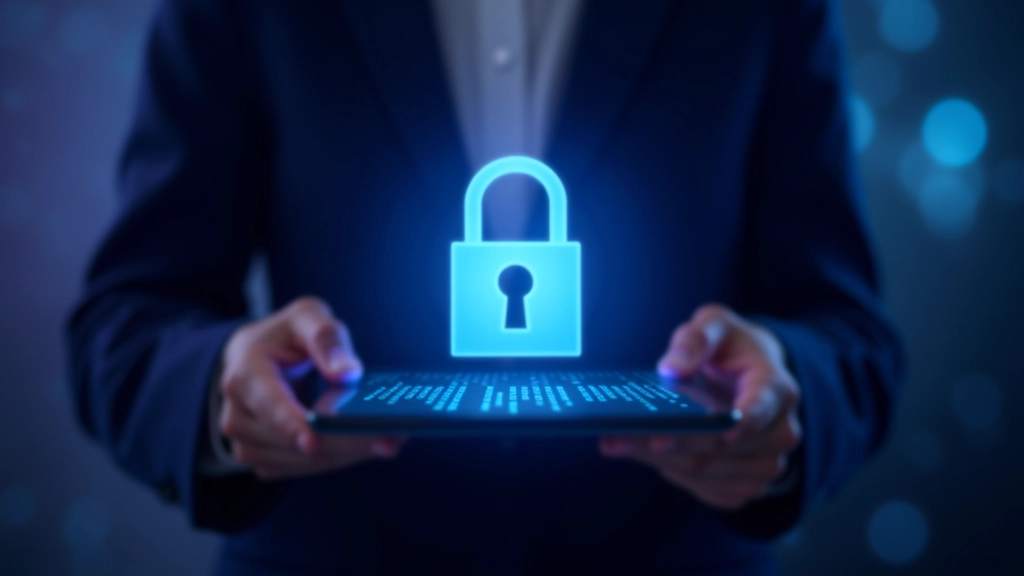 Cadenas numérique sur écran sombre représentant la sécurité des données bancaires